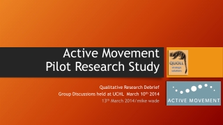 Active Movement Pilot Research Study