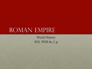 Roman Empire