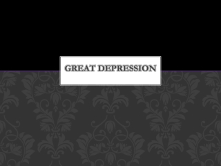 Great Depression