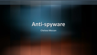 Anti-spyware