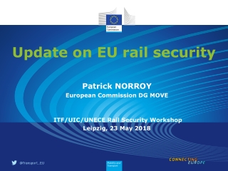 Update on EU rail security