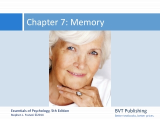 Chapter 7: Memory