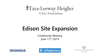 Edison Site Expansion