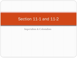 Section 11-1 and 11-2