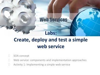 Labs: Create, deploy and test a simple web service