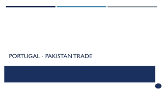 Portugal - Pakistan Trade