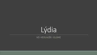 Lydia