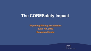 The CORESafety Impact