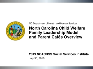 NC Department of Health and Human Services