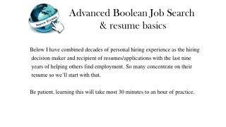 Below I have combined decades of personal hiring experience as the hiring