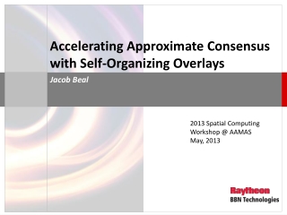 Accelerating Approximate Consensus with Self-Organizing Overlays