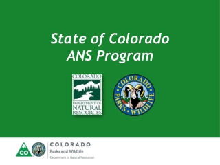 State of Colorado ANS Program