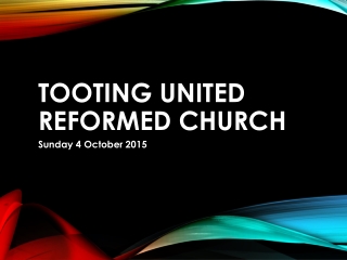Tooting United Reformed Church