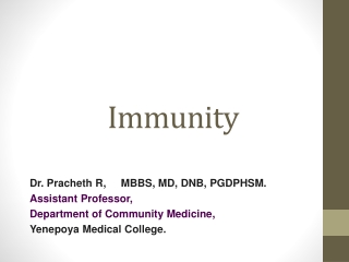 Immunity