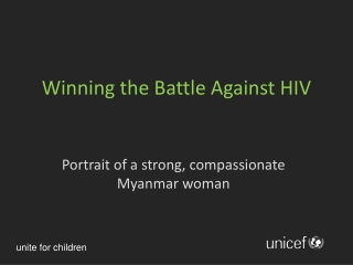 Winning the Battle Against HIV