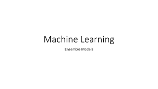 Machine Learning