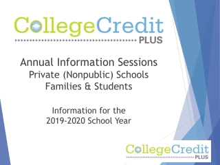 What is College Credit Plus?