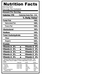 Nutrition Facts