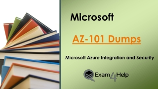 Microsoft AZ-101 Dumps PDF~ Unique and the Most Challenging