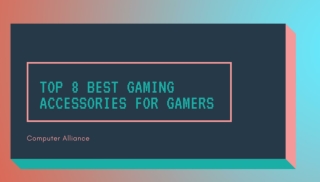 Top 8 Best Gaming Accessories for Gamers