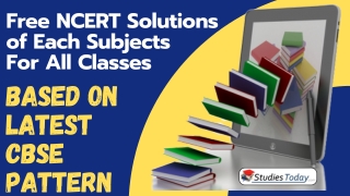 NCERT Solutions for all Classes and Subjects