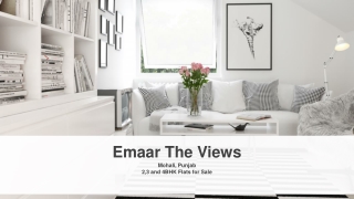 Emaar The Views- Residential Apartments for Sale in Mohali