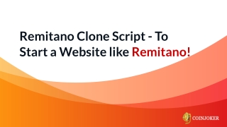Remitano Clone Script - To Start a Website like Remitano