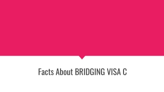 Bridging Visa C Subclass 030