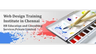 Web Design Training Institute in Chennai