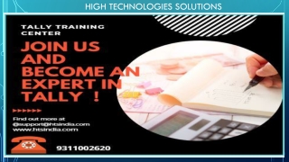 Join tally training center in Delhi with placement