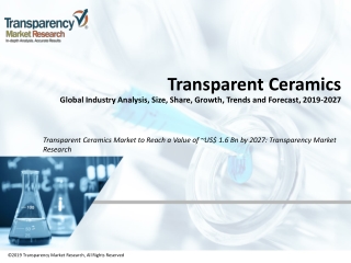 Transparent Ceramics Market Growth and Forecast 2027