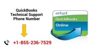 QuickBooks Technical Support Phone Number 1-855-236-7529