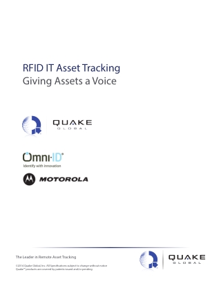 RFID IT Asset Tracking Solutions