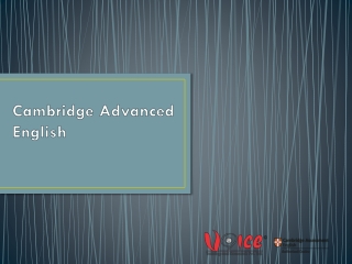 Cambridge Advanced English