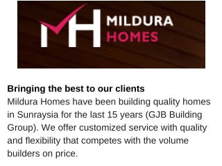 Building Contractors Mildura