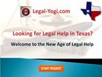 Free Legal Help and Services in Texas