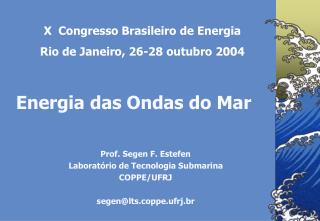 Energia das Ondas do Mar