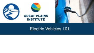 Electric Vehicles 101