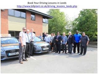 Book Your Driving Lessons in Leeds billplant.co.uk/driving_lessons_leeds.php