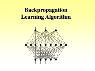 Backpropagation Learning Algorithm