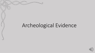 Archeological Evidence