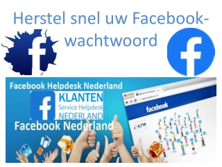 Herstel snel uw Facebook-wachtwoord