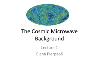 The Cosmic Microwave Background