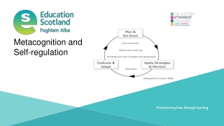 Metacognition and Self-regulation