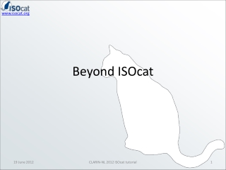 Beyond ISOcat