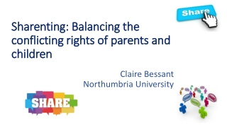 Sharenting: Balancing the conflicting rights of parents and children