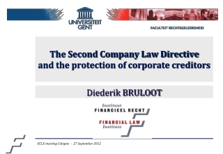 The Second Company Law Directive and the protection of corporate creditors