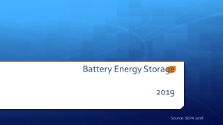 Battery Energy Storage 2019