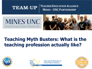 Teaching Myth Busters: What is the teaching profession actually like?