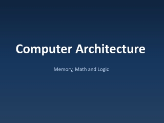 Computer Architecture